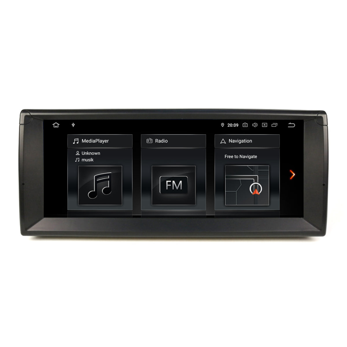 BMW 5 E39 E53 X5 Range Rover 10" Touch Android Autoradio GPS Navi CarPlay