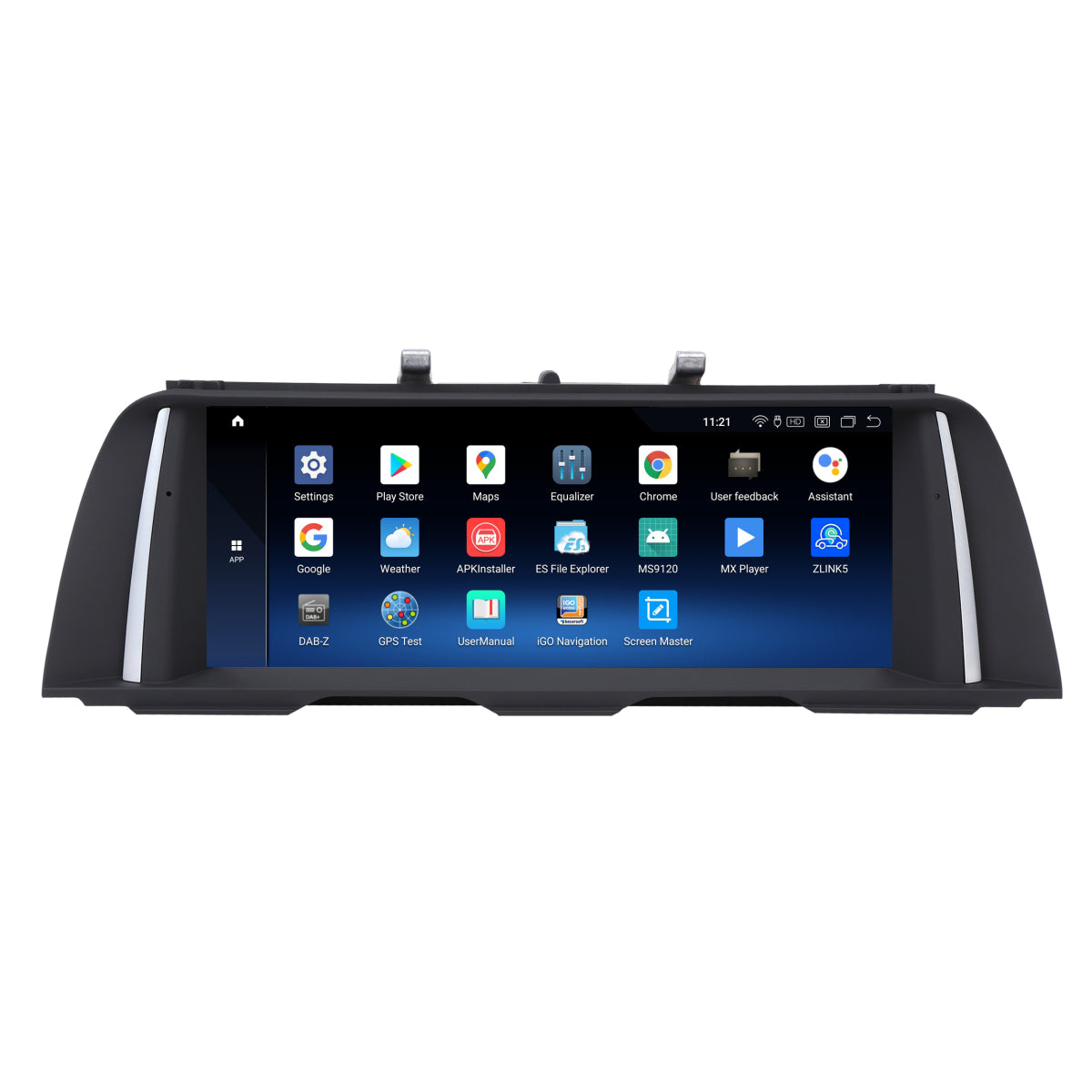 BMW 5er F10 F11 NBT System 10.2" Touchscreen Android GPS Navigation Carplay
