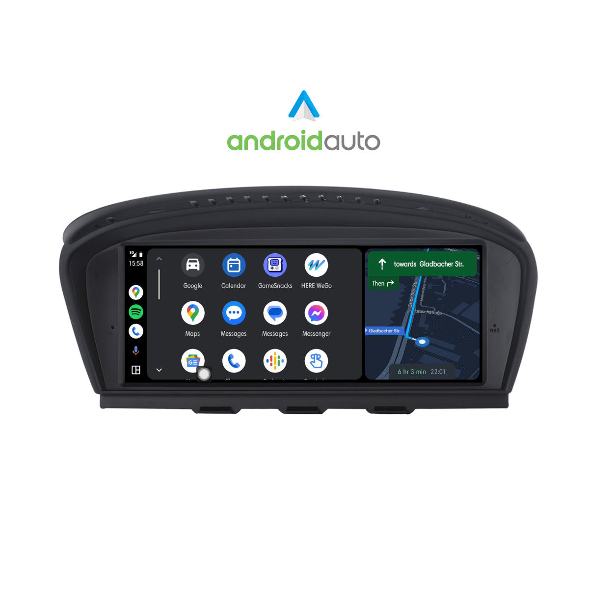 BMW E60 E63 E64 E90 E91 E92 E93 CIC 8.8"Touchscreen Android GPS Navi Carplay