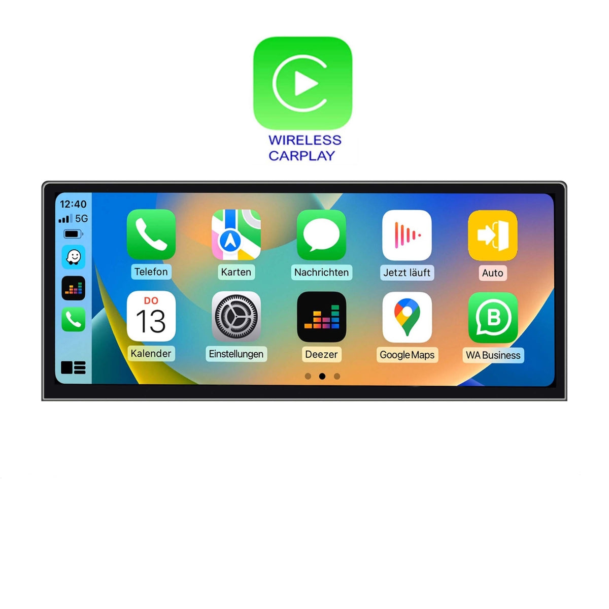 BMW E81 E82 E87 E88 CIC 12,3" Touchscreen Android GPS Navigation CarPlay
