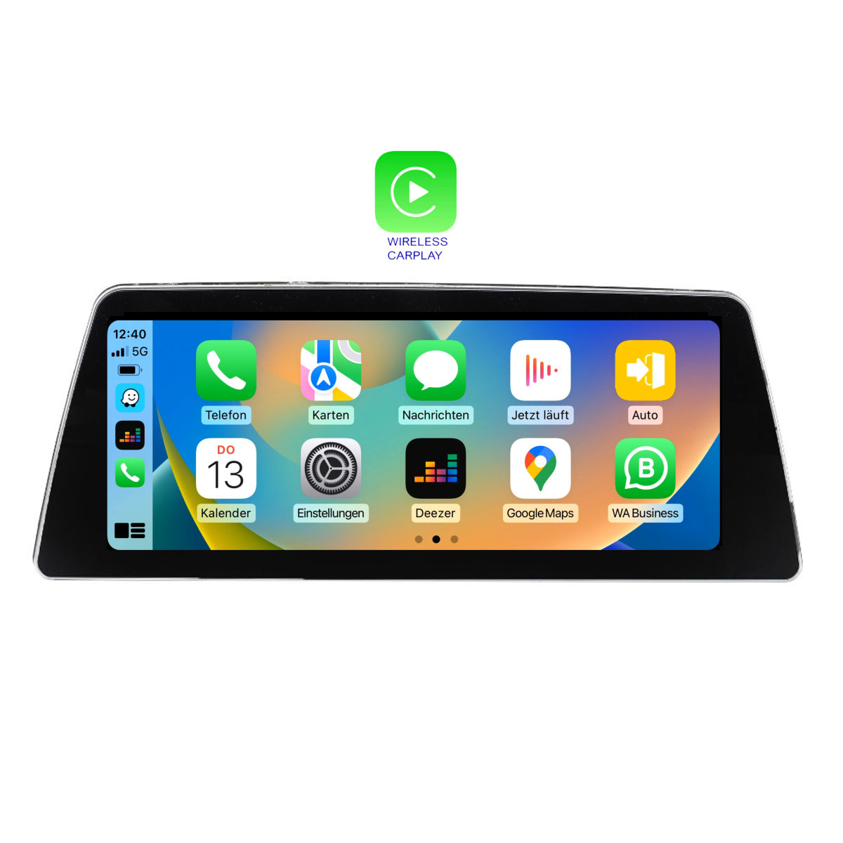 BMW F10 F11 NBT 12.3" Touchscreen Android GPS Navigation Carplay AndroidAuto