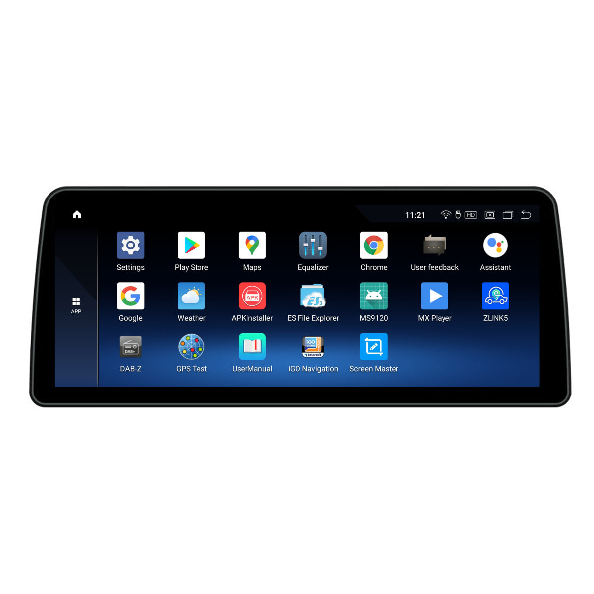 BMW F30 F31 F32 F34 F35 F36 NBT 12,3" Touchscreen Android GPS Navi Carplay