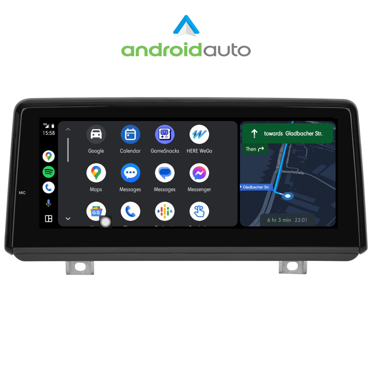 BMW F45 F46 NBT 8.8" Touchscreen Android GPS Navigation CarPlay AndroidAuto