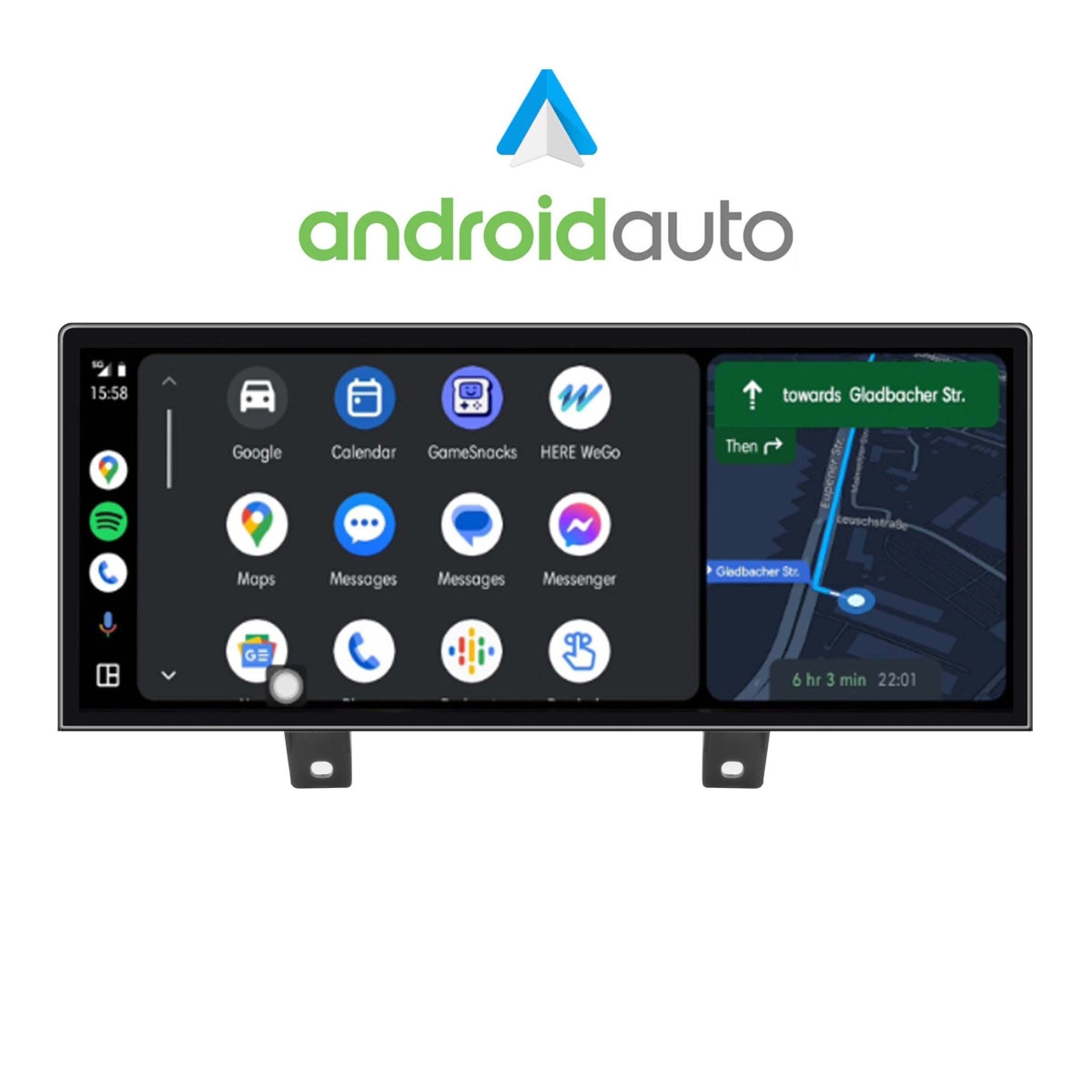 BMW G30 G31 G38 EVO 12,3" Touchscreen Android GPS Navigation CarPlay