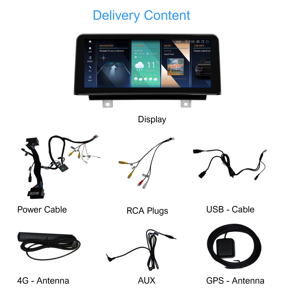 BMW X1 F48 NBT 10.2" Touchscreen Android GPS Navigation Carplay AndroidAuto