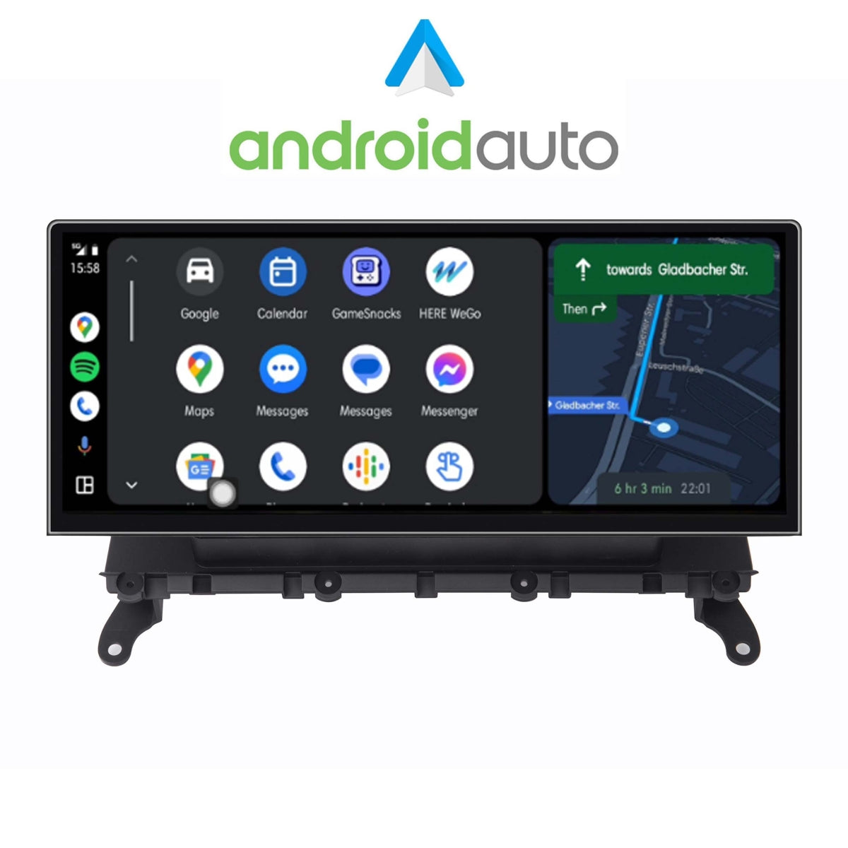 BMW X3 F25 CIC 12,3" Touchscreen Android GPS Navigation CarPlay AndroidAuto