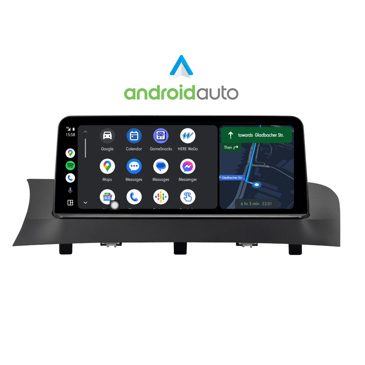 BMW X3 X4 F25 F26 CIC 10" Touchscreen Android GPS Navigation USB Carplay