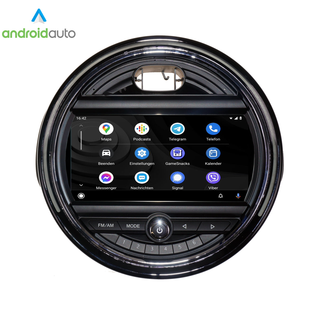 Mini F55 F56 F57 NBT 9 "Touchscreen Android Autoradio GPS Navigation Carplay