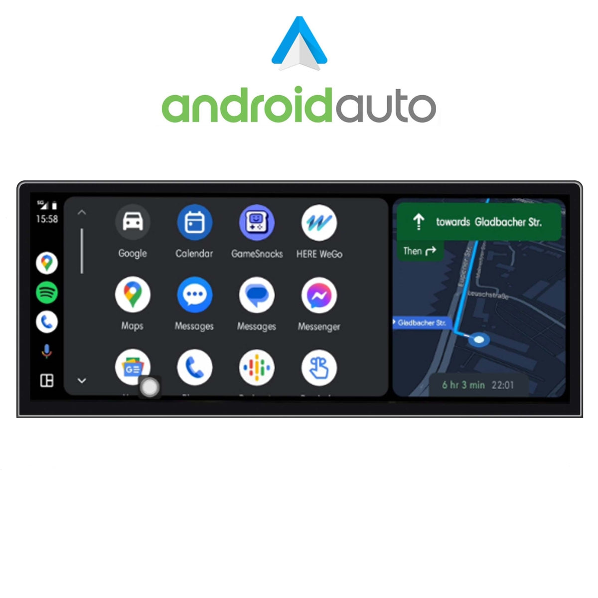 BMW E90 E91 E92 E93 CIC 12,3" Touchscreen Android GPS Navigation CarPlay